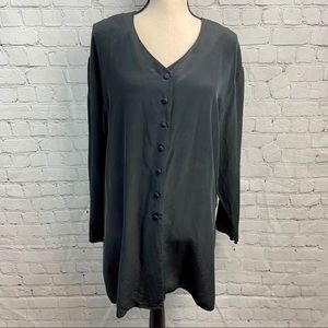 Diane Von Furstenberg 100% Silk Shirt Dress